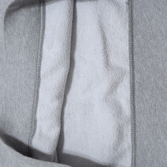 Assholes Live Forever Sweatshirt Light Gray Quarter Zip Pullover Dog Bark Medium - Picture 8 of 11